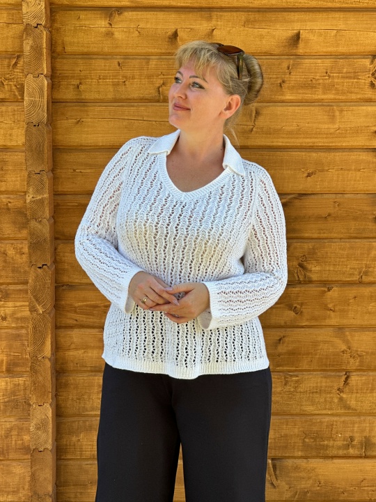 Пуловер поло Портофино (Юлия Быченко)